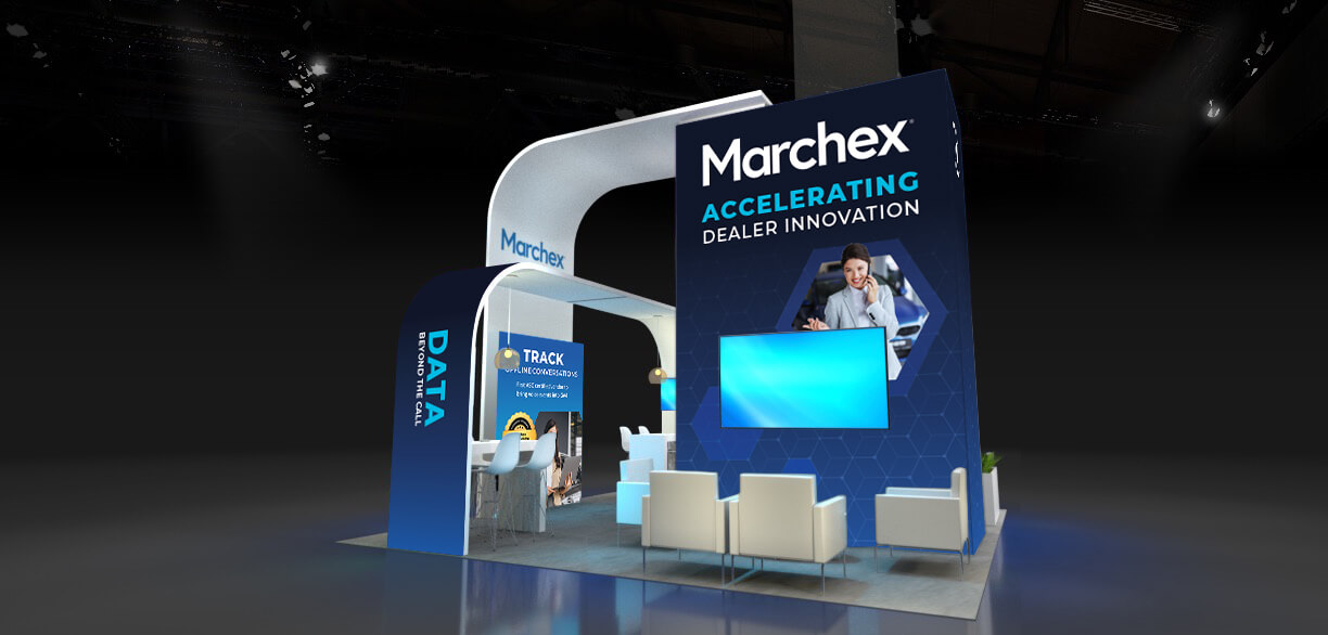 Marchex booth design