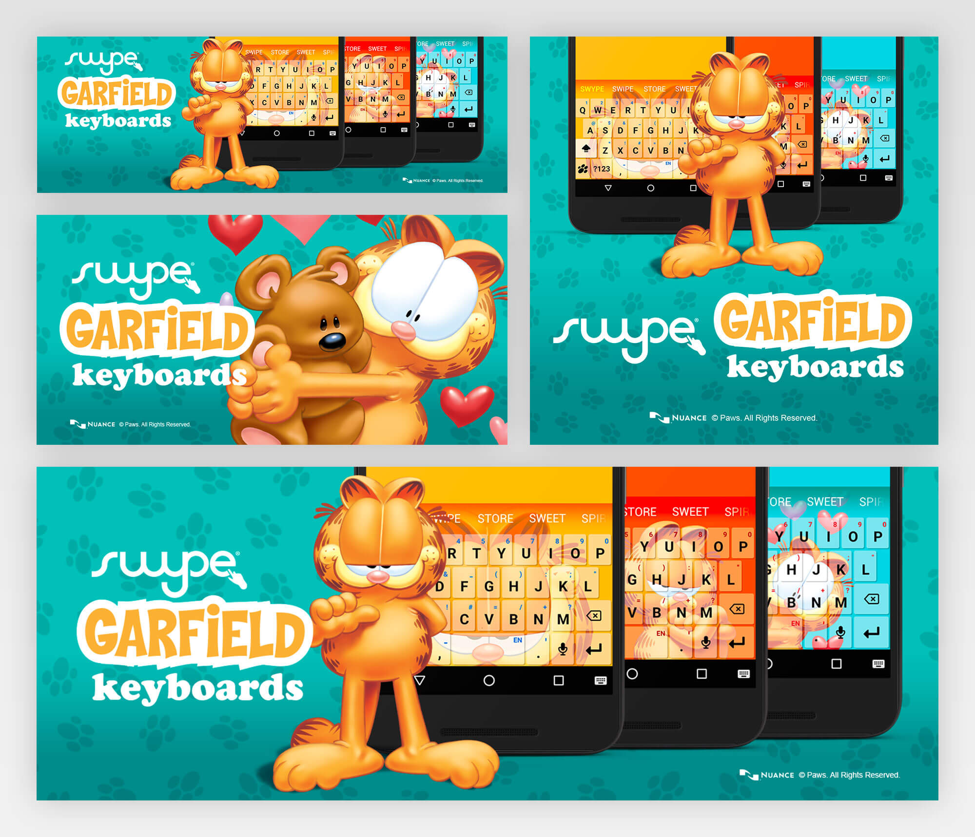 Swype campaign banners